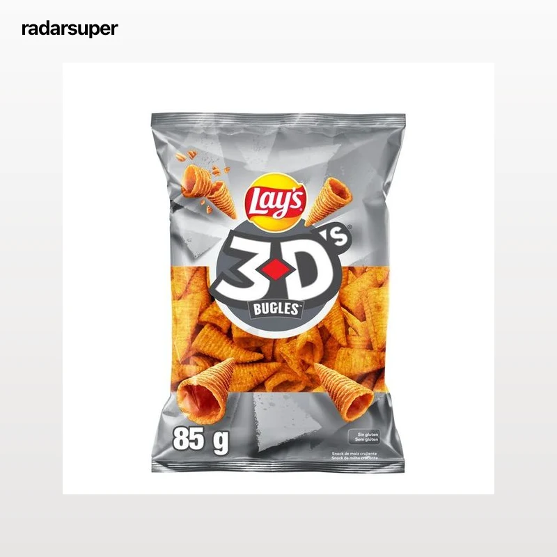 Snacks de maíz Lay´s 3D´s 85g