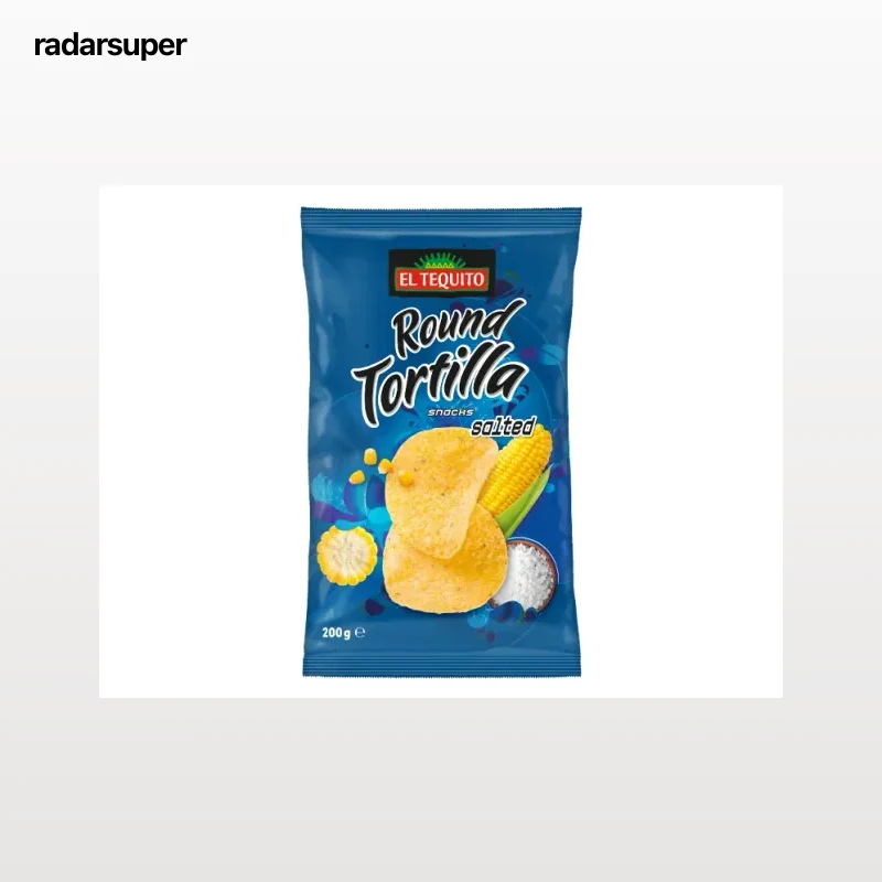 Snacks tortillas nachos salados
