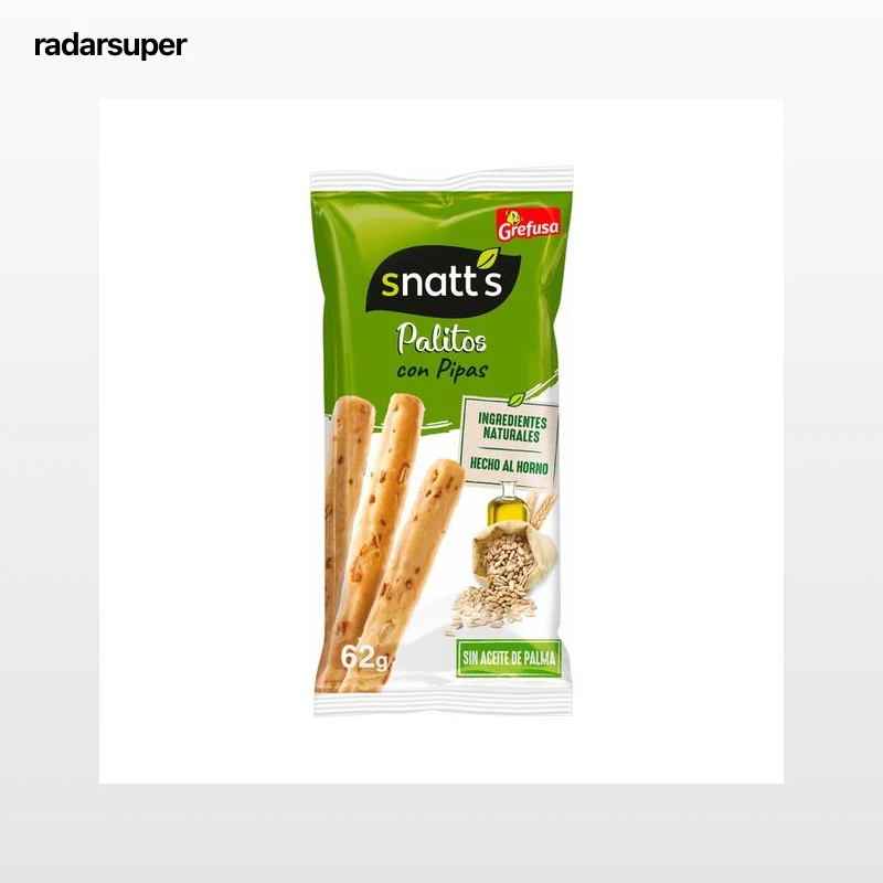 SNATT"S Snack pipas 60 grs
