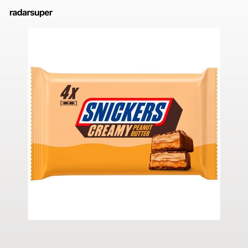 SNICKERS Barra creamy 4 uds. 146 g.