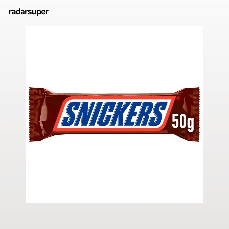 SNICKERS Barritas de chocolate 50 g.