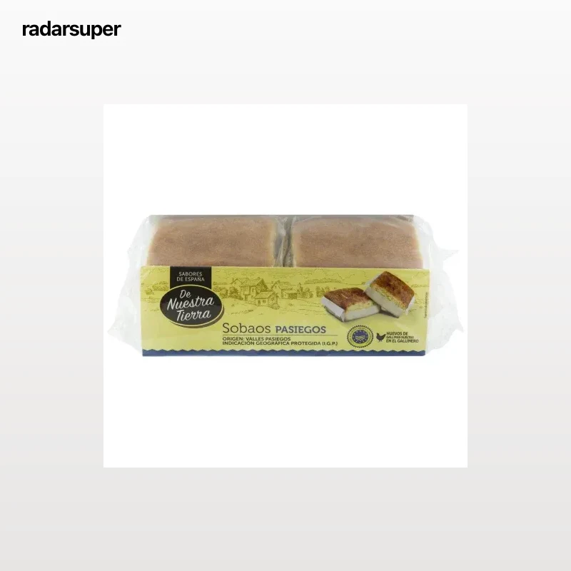 Sobao pasiego De Nuestra Tierra 600 g.