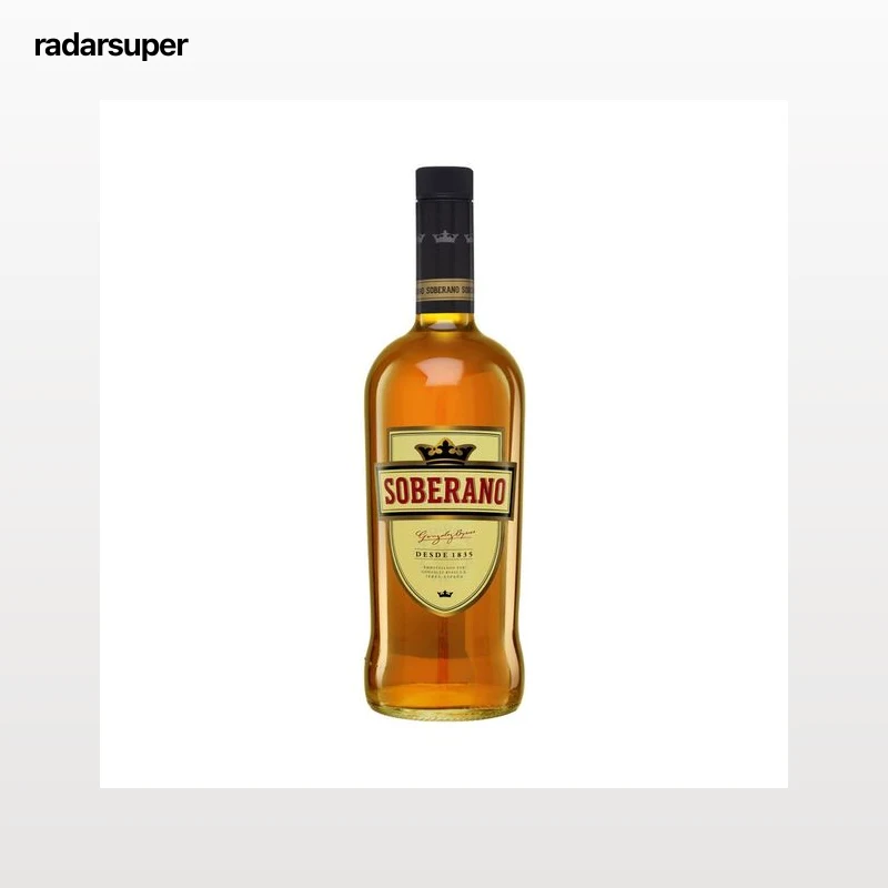 SOBERANO Bebida espirituosa SOBERANO botella de 1 litro
