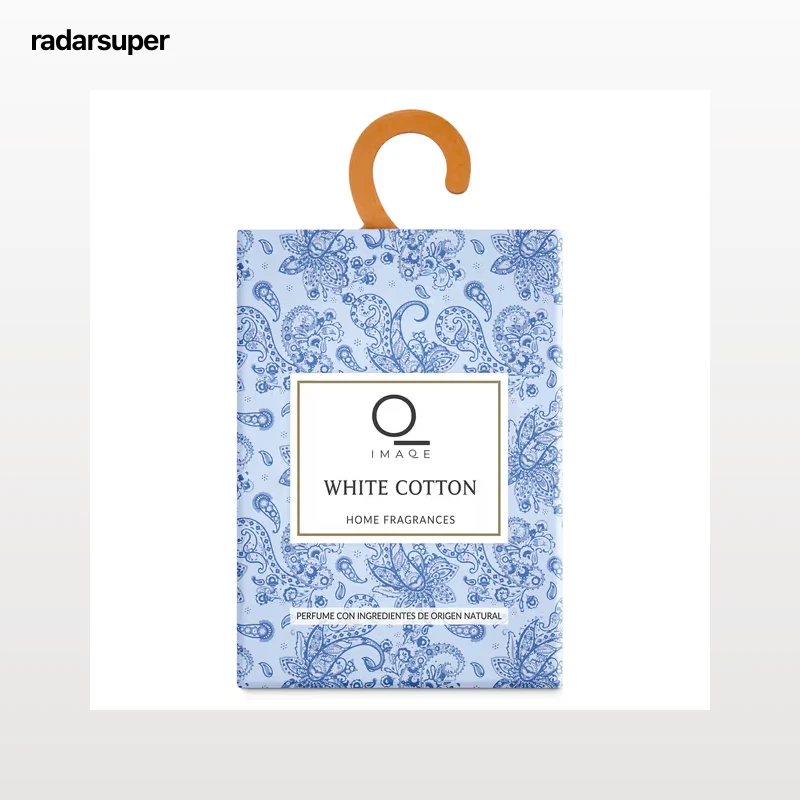 Sobre perfumado white cotton Dia Imaqe 2 unidades
