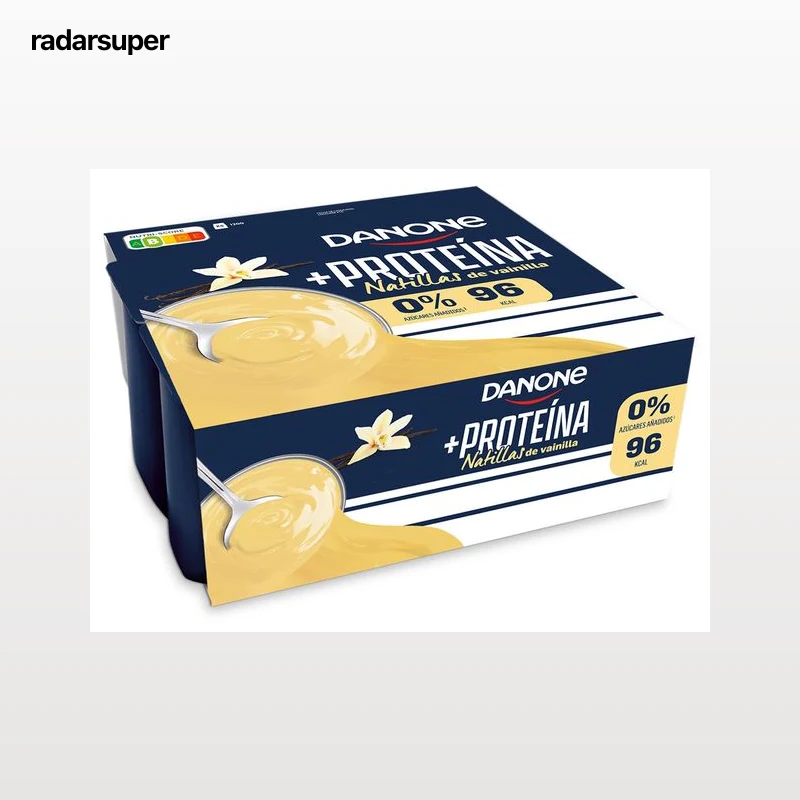 SOBREMESA DANONE PROTEÍNA BAUNILHA 4X120G