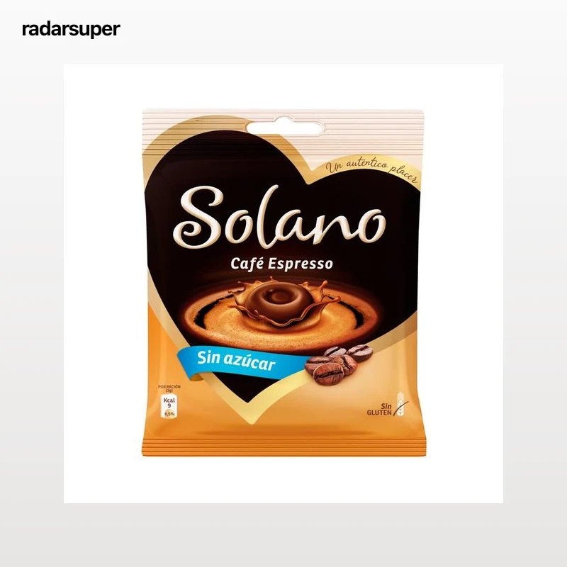 SOLANO Caramelos con sabor café expresso 99 g.