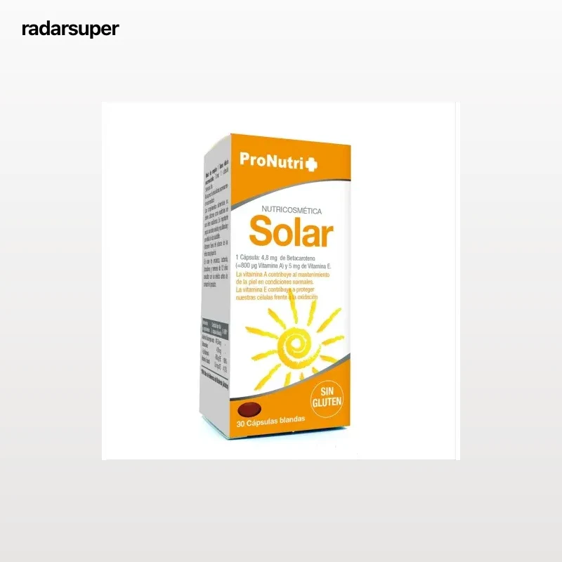 Solar Pronutri sin gluten 30 ud.