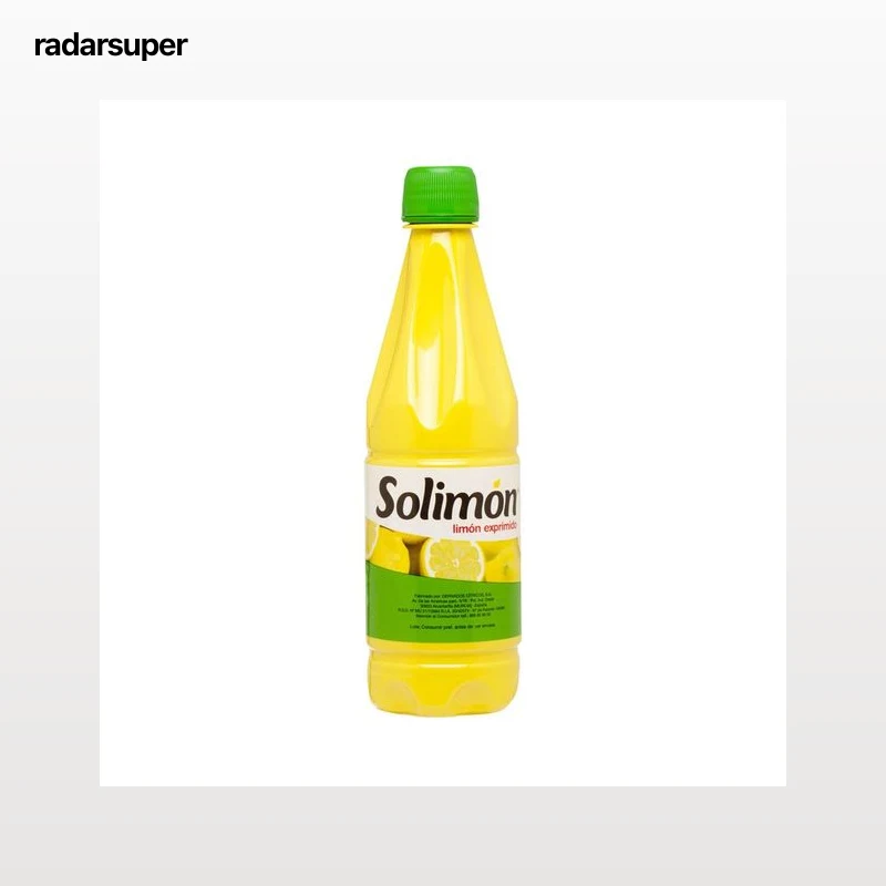 SOLIMON Limón exprimido 100 % 500 ml.