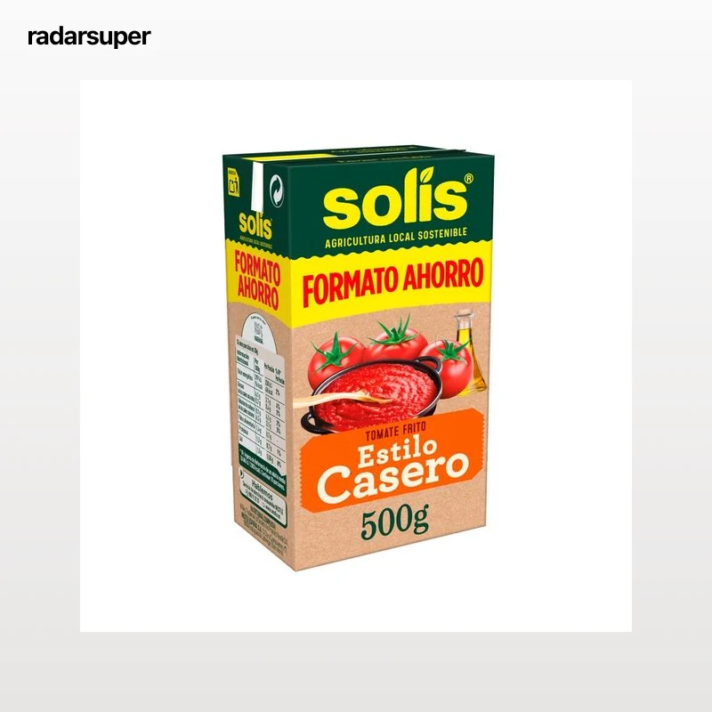 SOLIS Salsa de tomate frito casero 500 g.