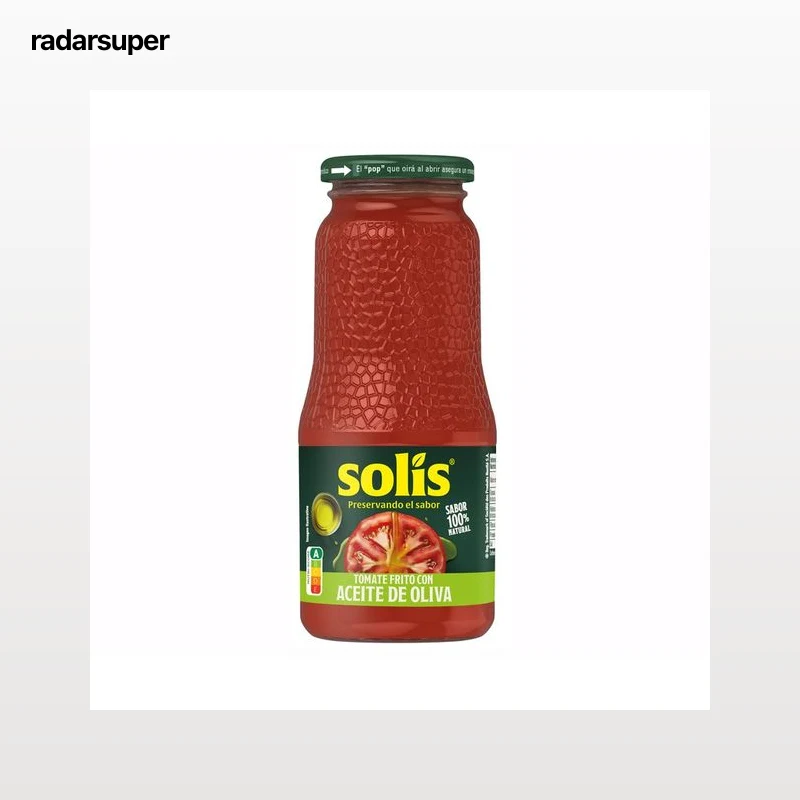 SOLIS Tomate frito con aceite de oliva 360 g.
