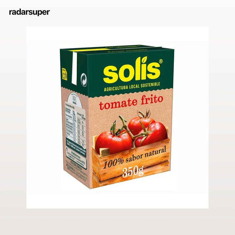 SOLÍS Tomate frito brik de 350 g.