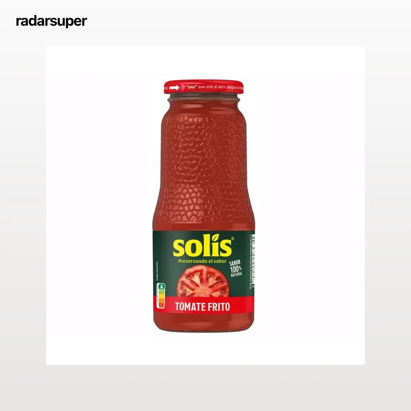 SOLÍS Tomate frito frasco de 360 g.