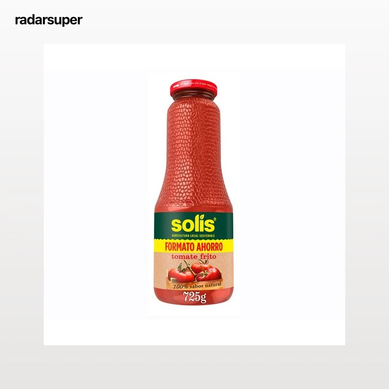 SOLÍS Tomate frito frasco de 725 g.