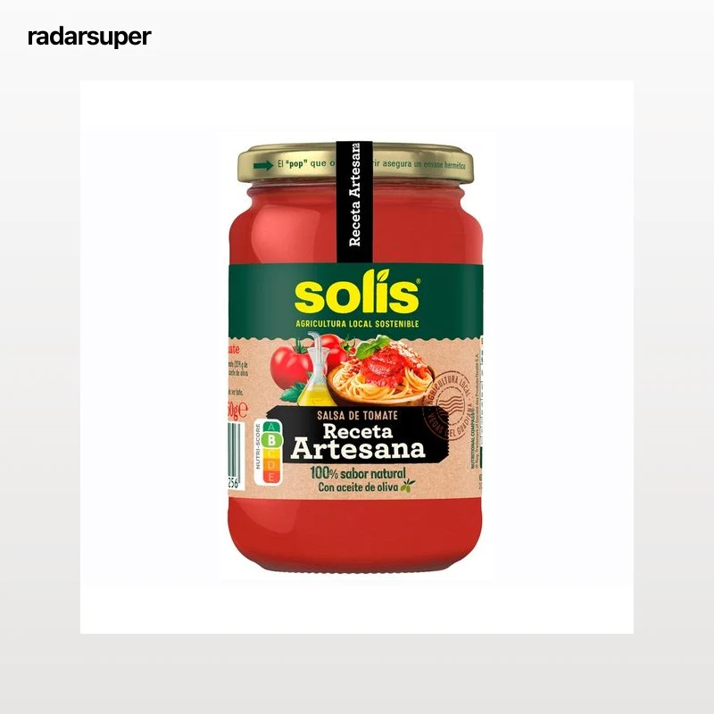 SOLIS Tomate frito receta artesana 350 gr.
