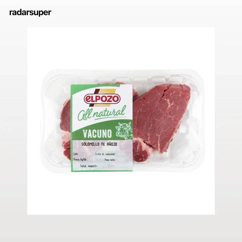 Solomillo de añojo All Natural ElPozo 200g aproximadamente