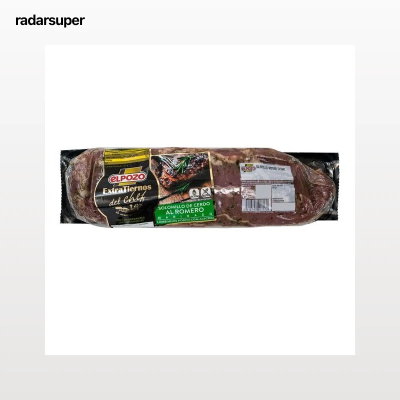 Solomillo de cerdo extratierno al romero ElPozo 650g aproximadamente