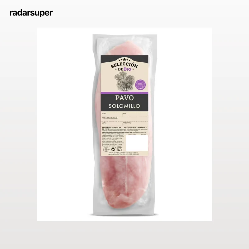 Solomillo de pavo Selección de Dia 500 g aprox.