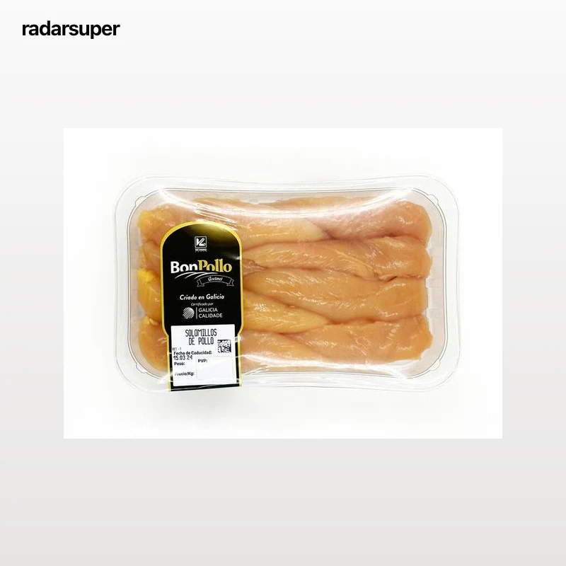 Solomillo de pollo Bon Pollo 450g aproximadamente