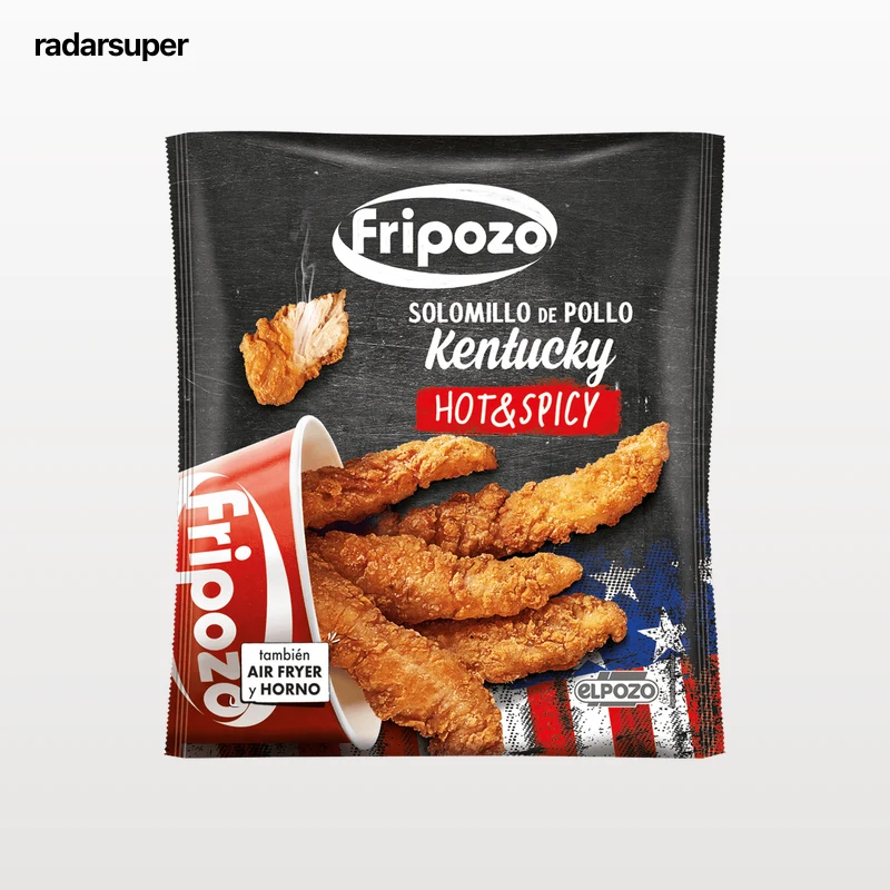 Solomillo de pollo Kentucky picante