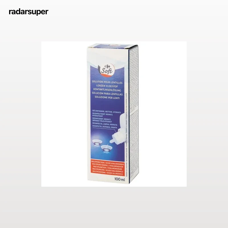 Solución para lentillas Soft Carrefour 100 ml.