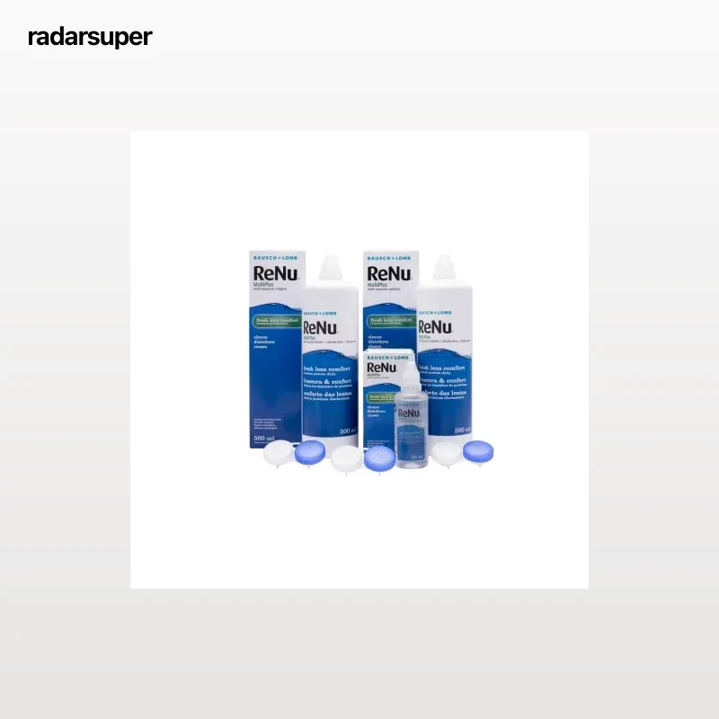 Solución única multiplus bausch + lomb pack de 2 unidades de 500 ml + Solución 60 ml.
