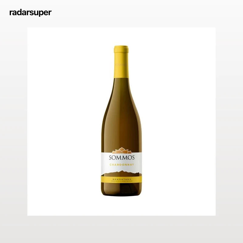 SOMMOS Vino blanco Chardonnay con D.O.P. Somontano botella 75 cl.