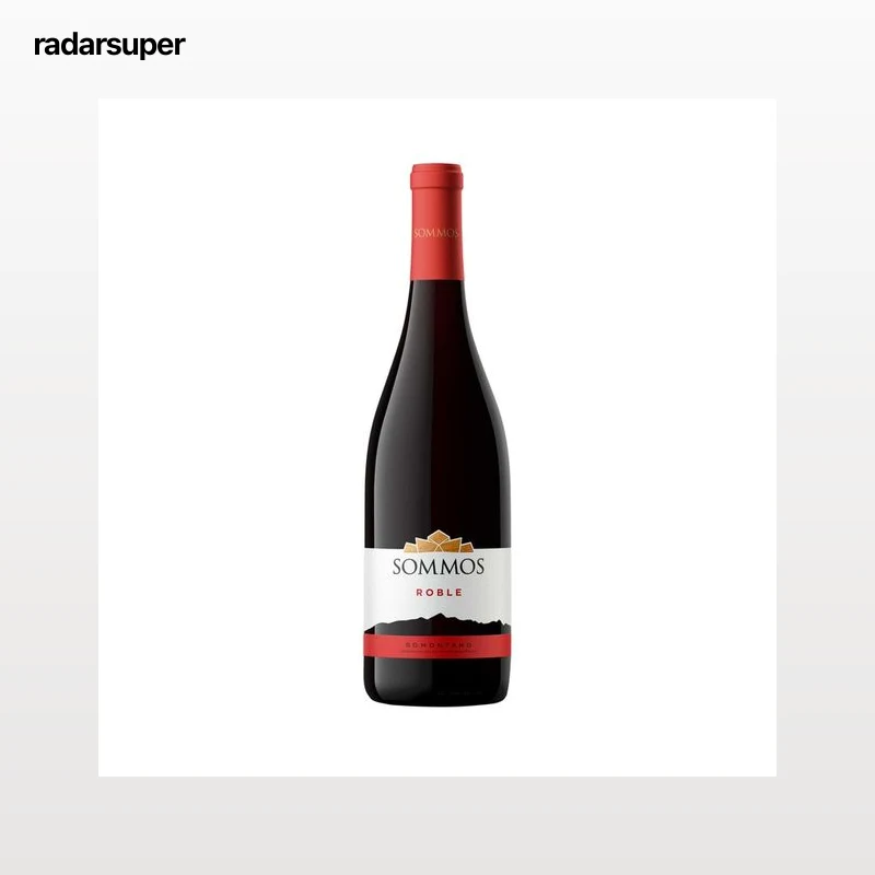 SOMMOS Vino tinto roble con D.O.P. Somontano botella 75 cl.