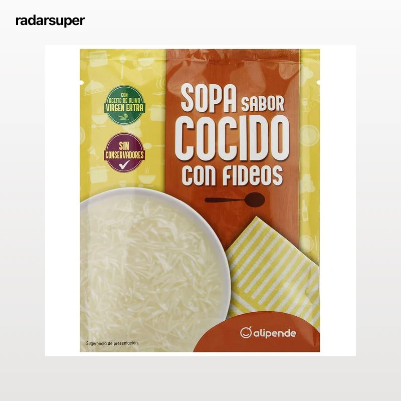 Sopa de cocido con fideos Alipende 66g