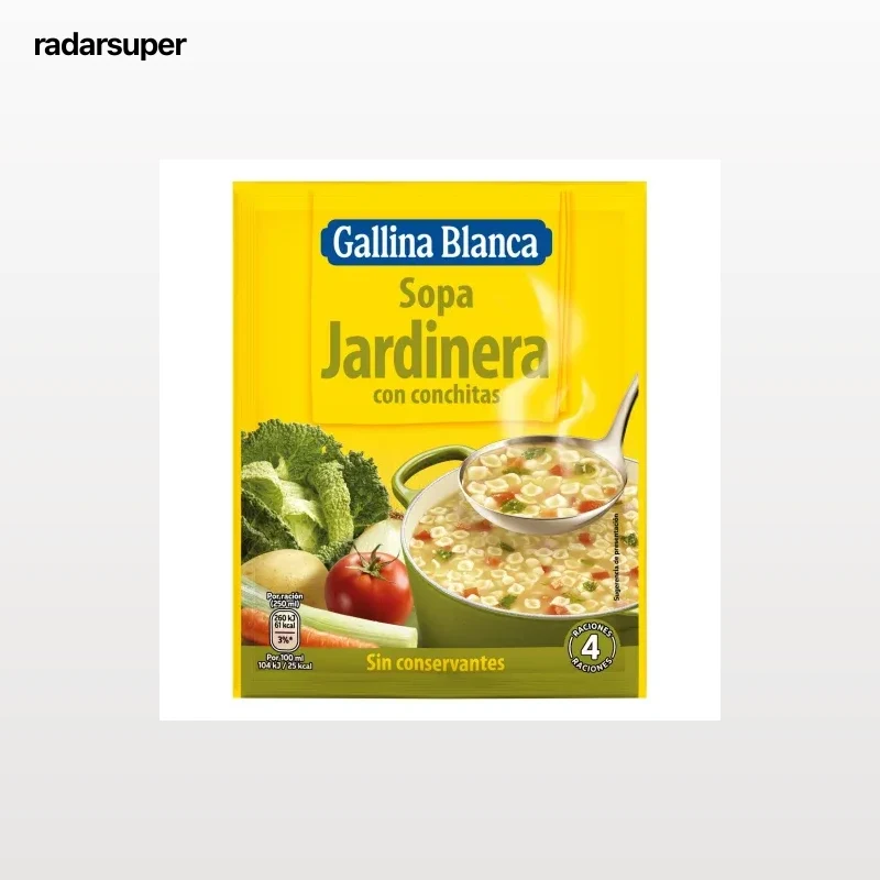 Sopa jardinera Gallina Blanca 71 g.