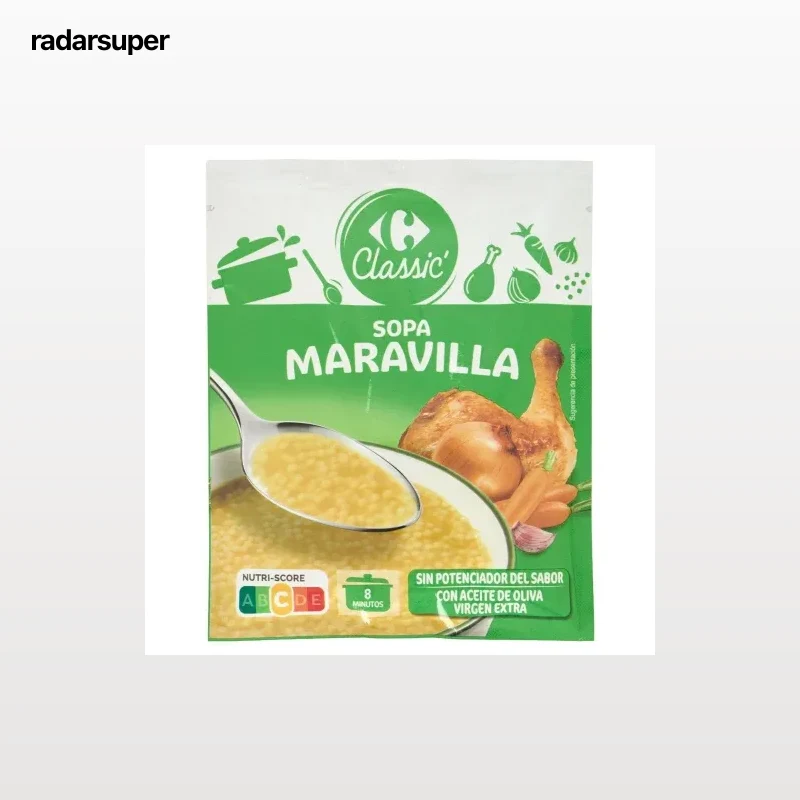 Sopa maravilla Classic Carrefour 90 g.