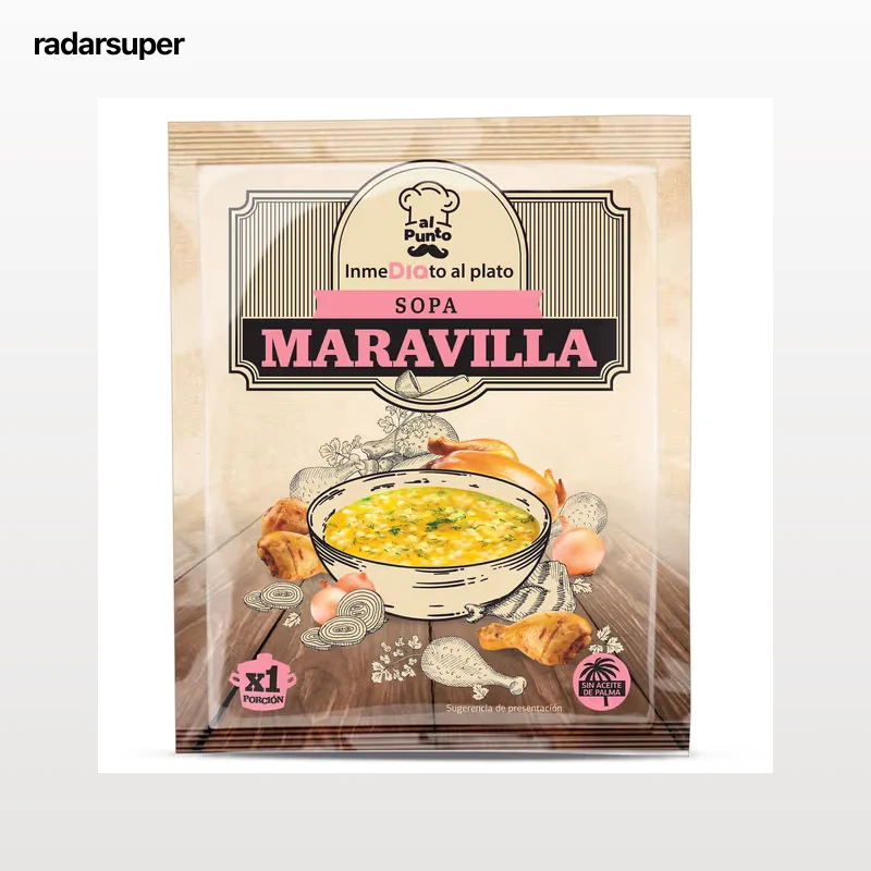 Sopa de pollo con maravilla Dia Al Punto 90 g