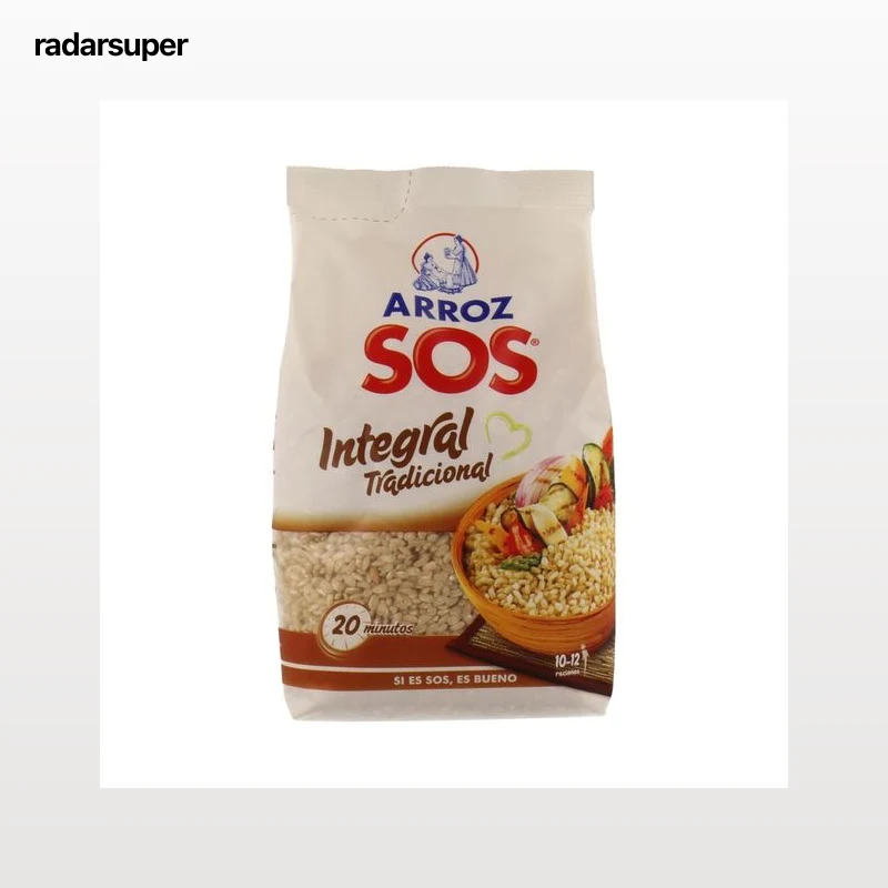 SOS Arroz integral tradicional 1 kg
