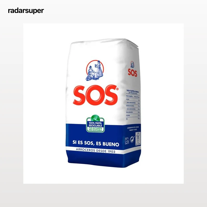 SOS Arroz Redondo 500 g.