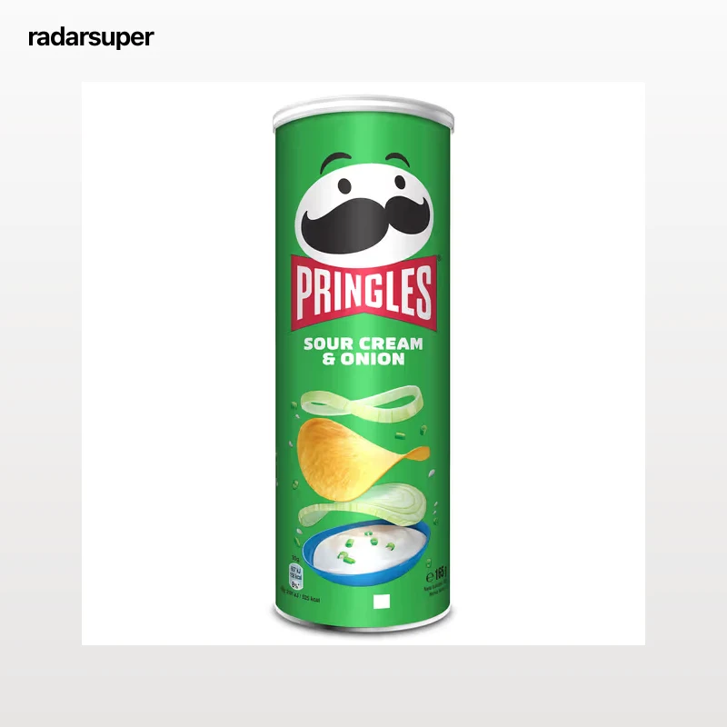 Pringles sour cream & onion 165 g