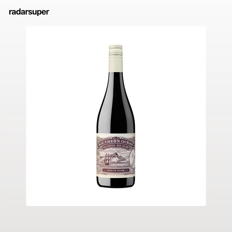 SOUTHERN OCEAN Vino tinto Pinot Noir elaboardo en Nueva Zelanda botella 75 cl.