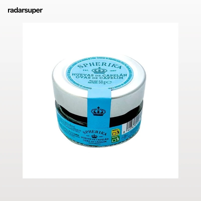 SPHERIKA Huevas de capelán negro 50 g.