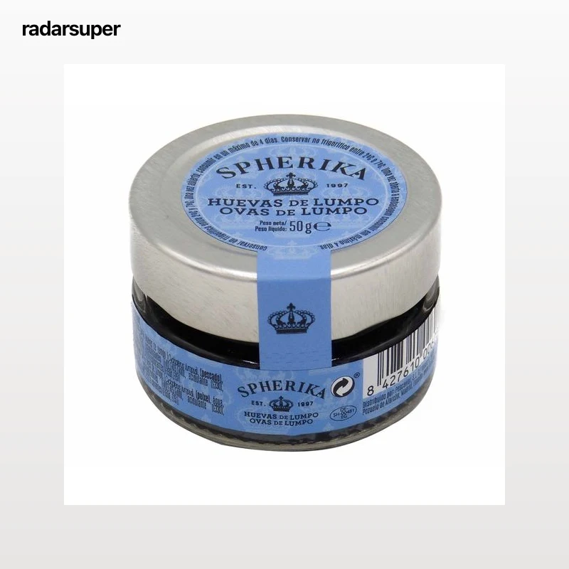 SPHERIKA Huevas de lumpo negro SPHERIKA 50 g.