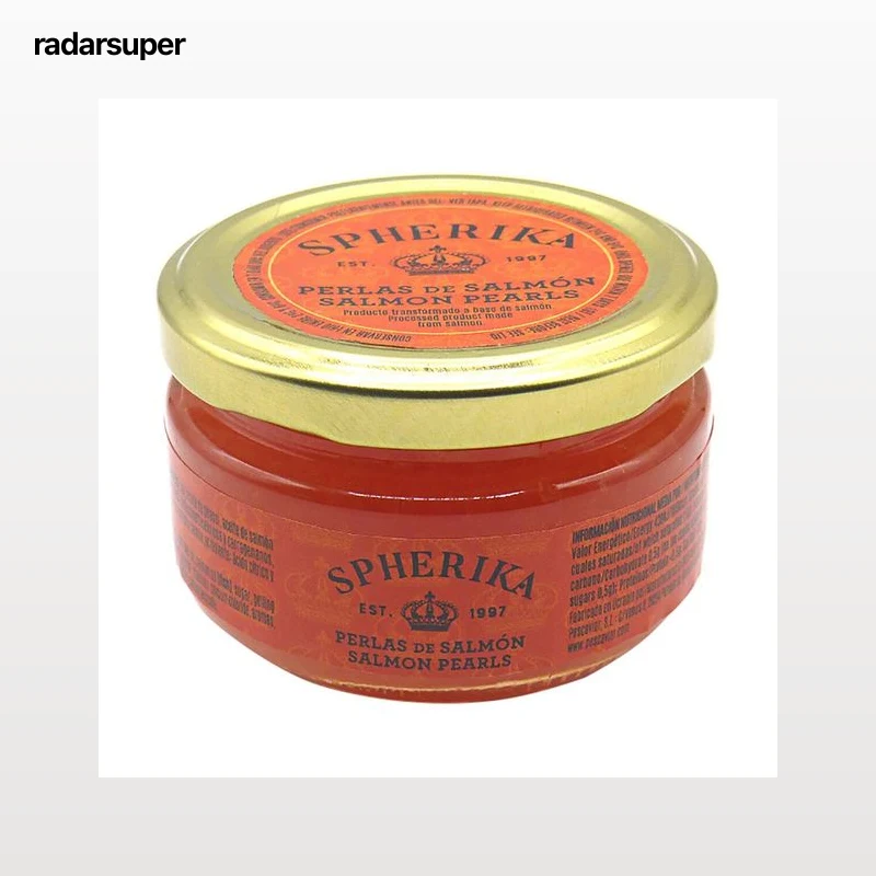 SPHERIKA Perlas de salmón SPHERIKA GOURMET 100 g,