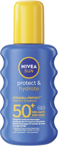 Spray protecteur Protect & hydrate SPF50+ "Nivea"
