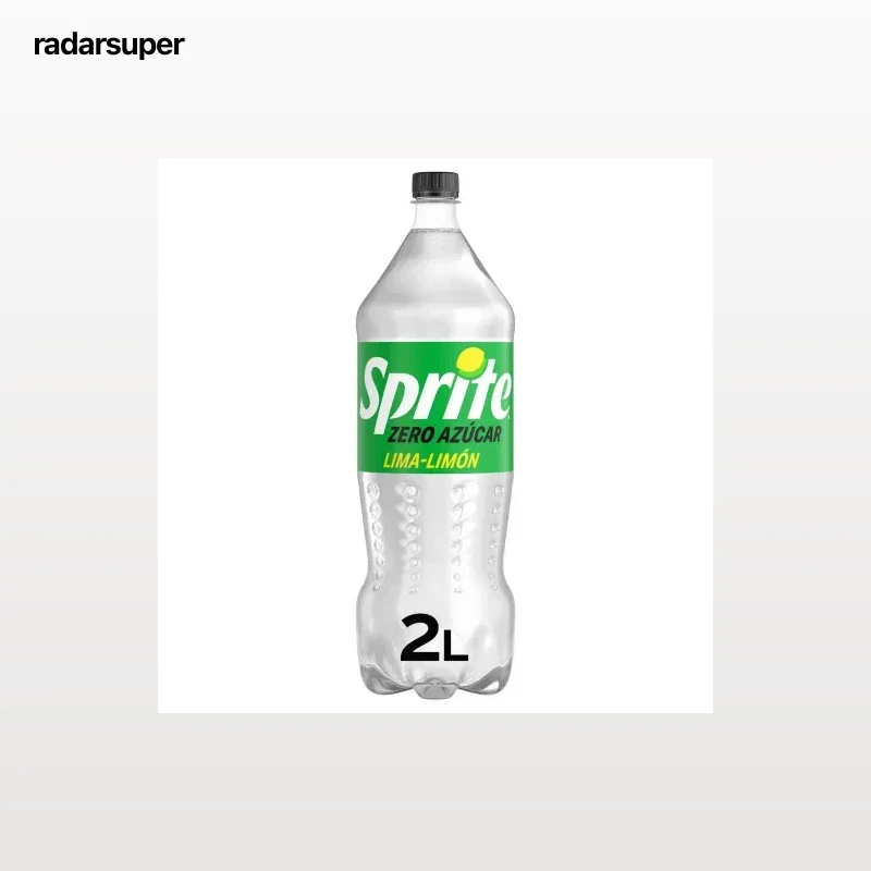 Sprite de lima-limón sin azúcar botella 2 l.