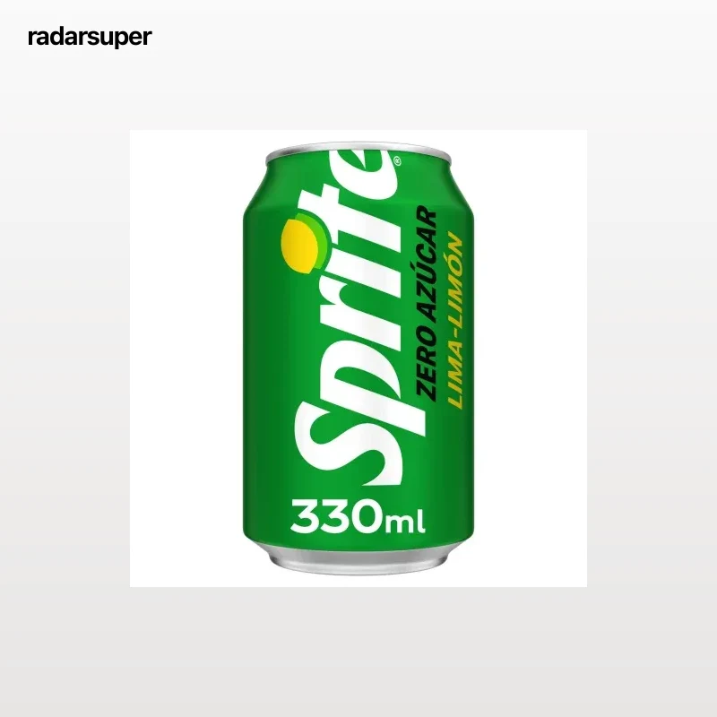 Sprite de lima-limón sin azúcar lata 33 cl.