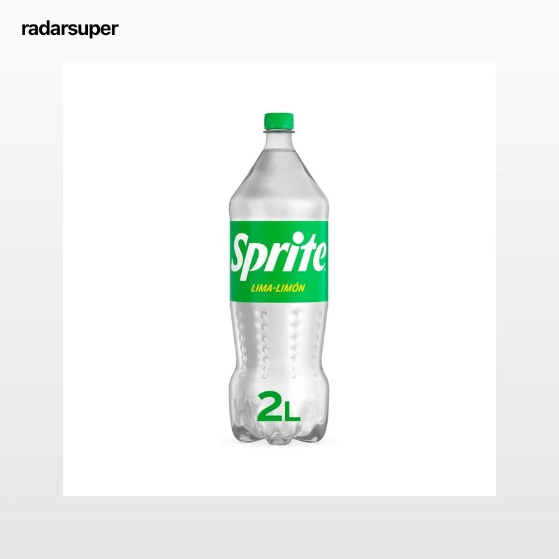 SPRITE Refresco de lima limón bajo en azúcar botella de 2 l.