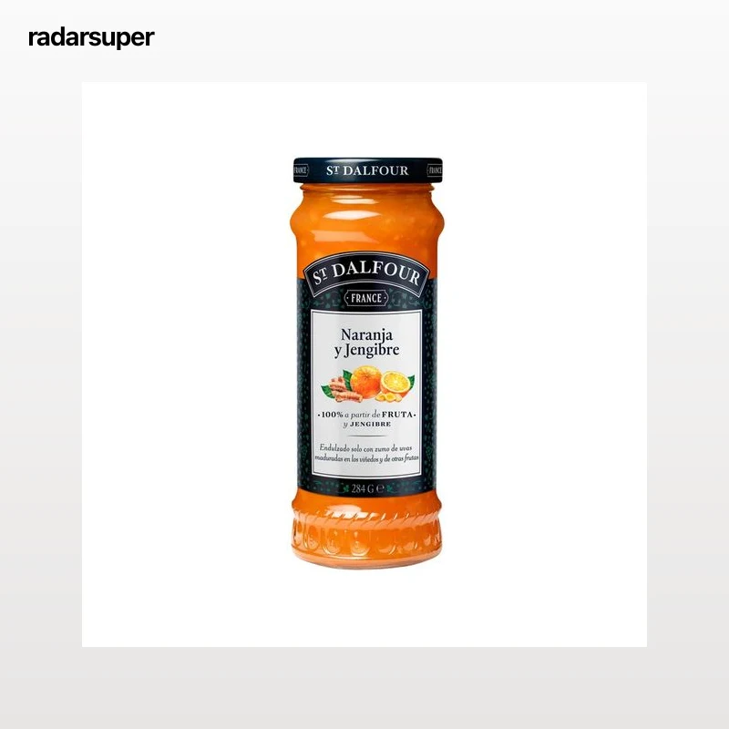 ST.DALFOUR Mermelada de naranja y jengibre 284 g.