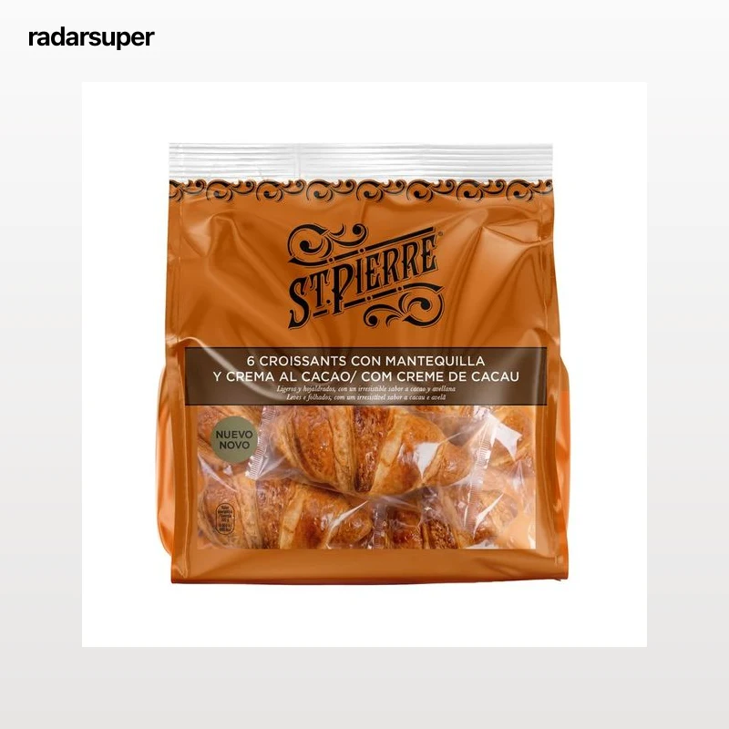 ST. PIERRE Croissant de chocolate 6 uds. 288 g.