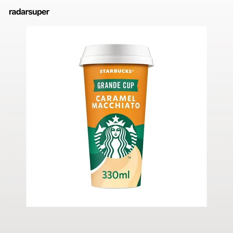 STARBUCKS Bebida de café y caramelo macchiato 330 ml.