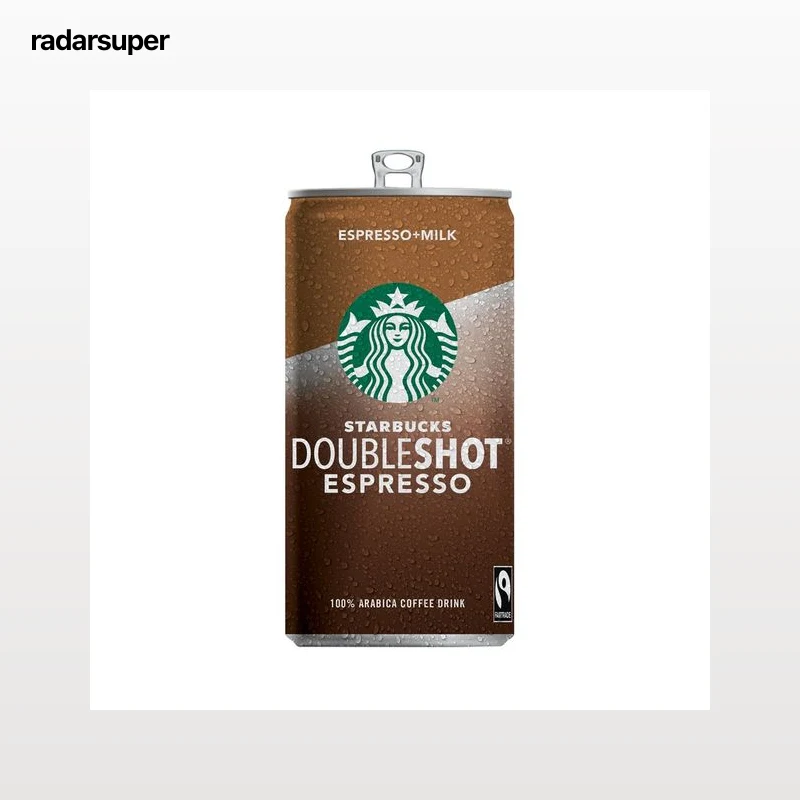 STARBUCKS Bebida de café espresso con un toque de leche Doubleshot 200 ml.