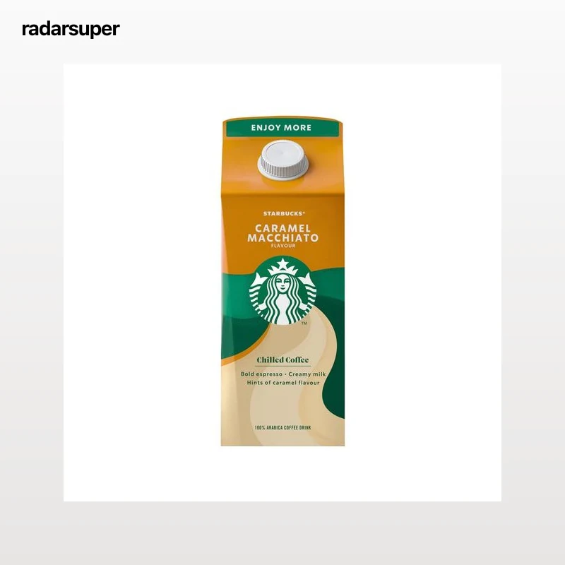 STARBUCKS Bebida de café expreso frio con leche y un toque de caramelo 750 ml.