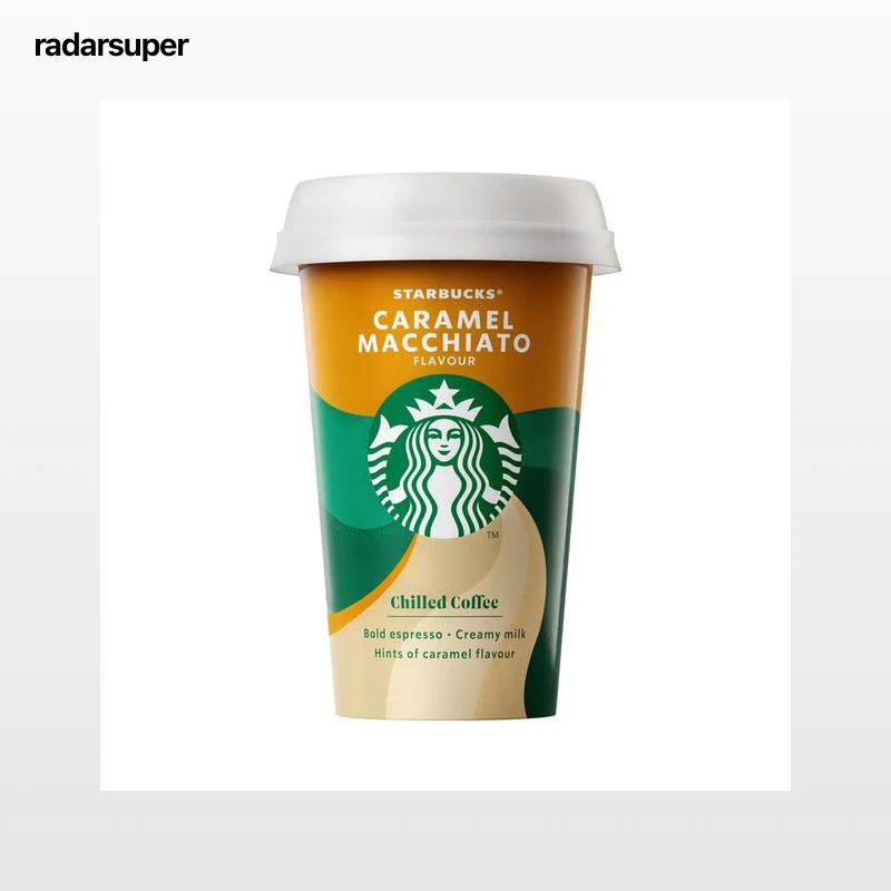 STARBUCKS Bebida de café expreso frio con leche y un toque de caramelo STARBUCKS 220 ml.