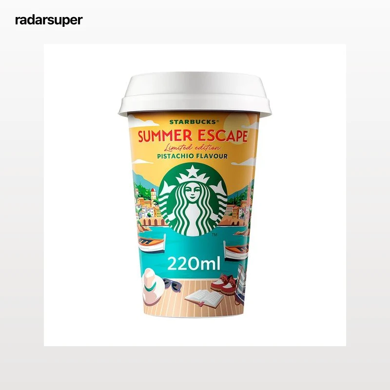 STARBUCKS Bebida de café con sabor a pistacho Edición Limitada Summer Escape 220 ml.