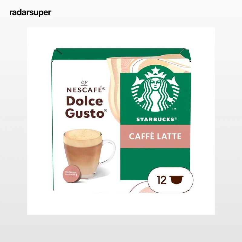 STARBUCKS Café en cápsulas Caffé Latte 12 uds.